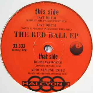 Halcyon 3 - The Red Ball EP | Trip 'N Spin Recordings (TS-006) - 2