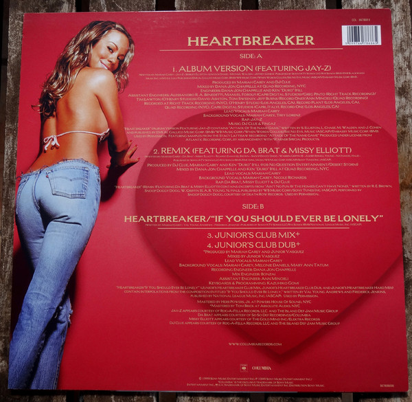 Mariah Carey - Heartbreaker | Columbia (667868 6) - 2