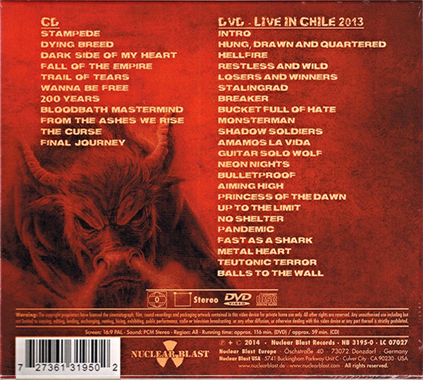 Accept - Blind Rage | Nuclear Blast (NB 3195-0) - 2 Accept - Blind Rage | Nuclear Blast (NB 3195-0) - 2