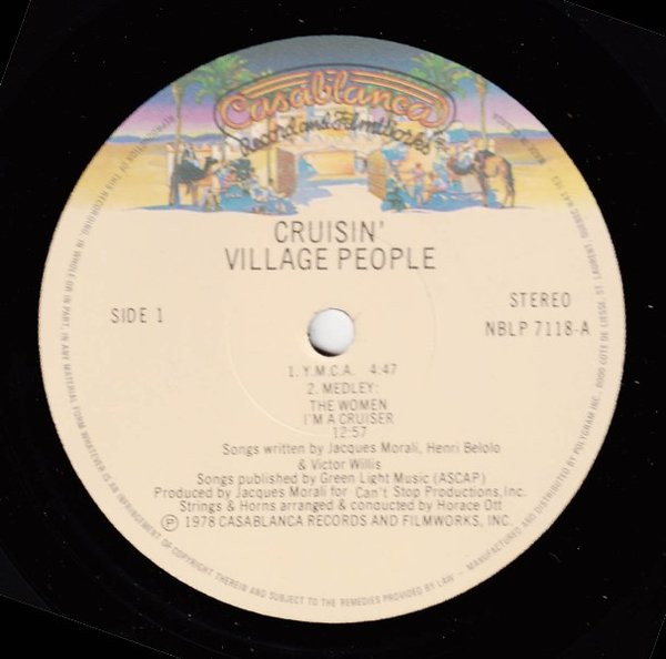 Village People - Cruisin' | Casablanca (NBLP 7118) - 3