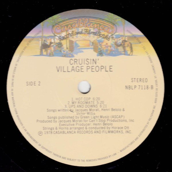 Village People - Cruisin' | Casablanca (NBLP 7118) - 4