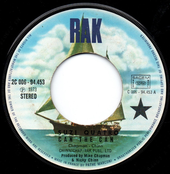 Suzi Quatro - Can The Can | RAK (2C 006-94453) - 3