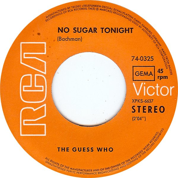 The Guess Who - American Woman | RCA Victor (74-0325) - 4