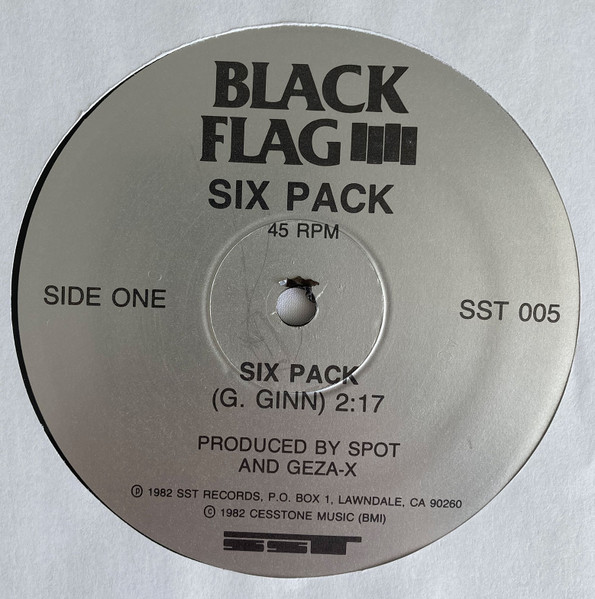 Black Flag - Six Pack | SST Records (SST 005) - 3 Black Flag - Six Pack | SST Records (SST 005) - 3