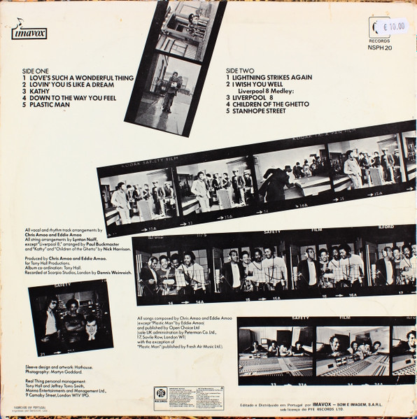 The Real Thing - 4 From 8 | Pye Records (NSPH 20) - 2