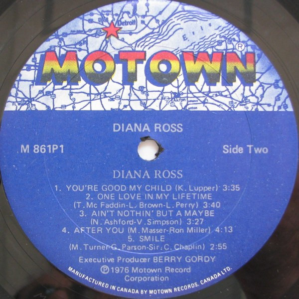 Diana Ross - Diana Ross [Vinyl] | Motown (M 861P1) - 4