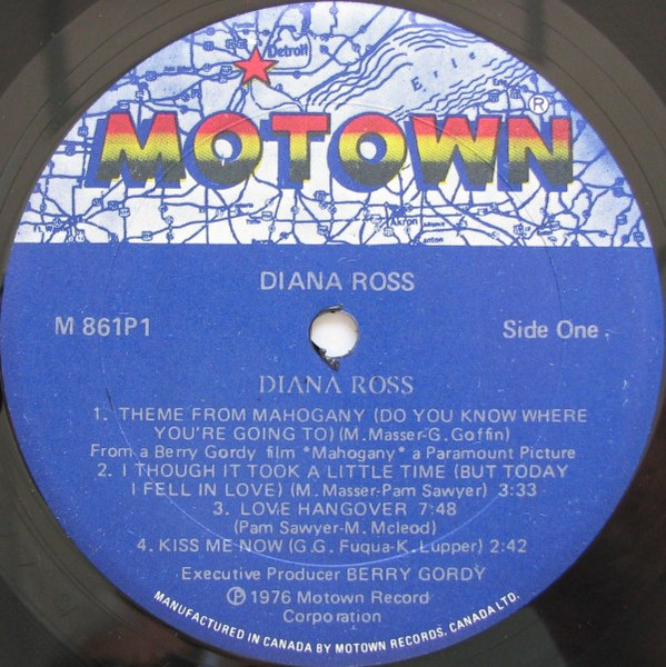 Diana Ross - Diana Ross [Vinyl] | Motown (M 861P1) - 3
