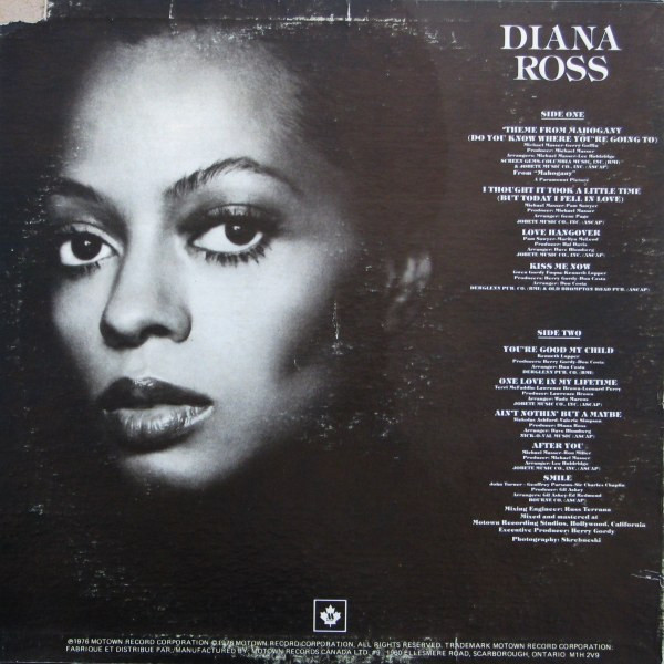 Diana Ross - Diana Ross [Vinyl] | Motown (M 861P1) - 2