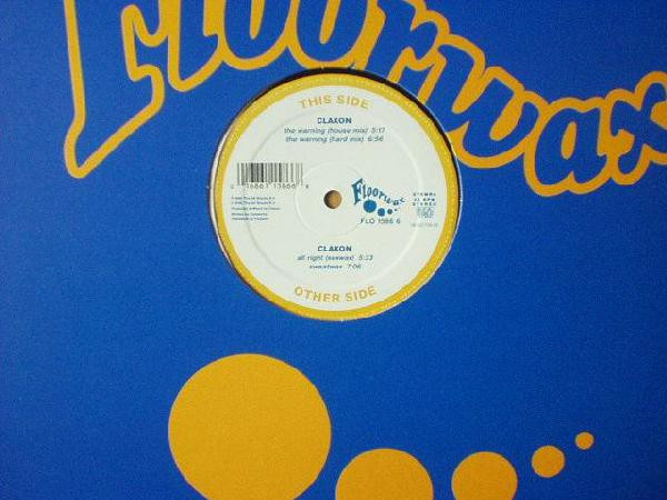 Claxon - The Warning | Floorwax (FLO 1586 6) - main