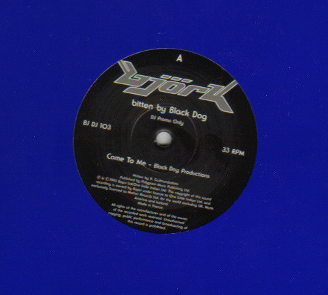 Björk - Björk Bitten By Black Dog | One Little Indian (BJ DJ 103) - 3