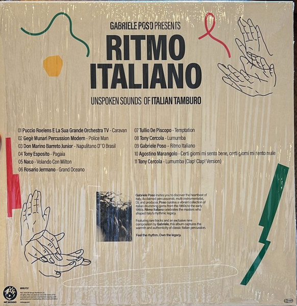 Gabriele Poso - Ritmo Italiano 'Unspoken Sounds Of Italian Tamburo' | Mr Bongo (MRBLP317) - 2 Gabriele Poso - Ritmo Italiano 'Unspoken Sounds Of Italian Tamburo' | Mr Bongo (MRBLP317) - 2