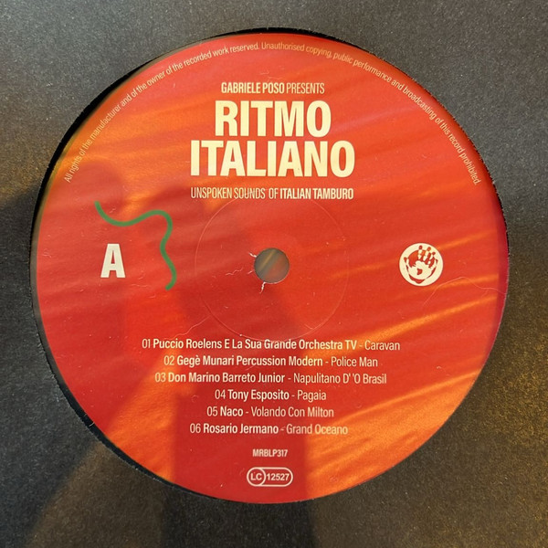 Gabriele Poso - Ritmo Italiano 'Unspoken Sounds Of Italian Tamburo' | Mr Bongo (MRBLP317) - 3 Gabriele Poso - Ritmo Italiano 'Unspoken Sounds Of Italian Tamburo' | Mr Bongo (MRBLP317) - 3