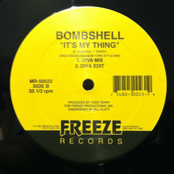 Bombshell - It's My Thing | Freeze Records (MR-50023) - 2