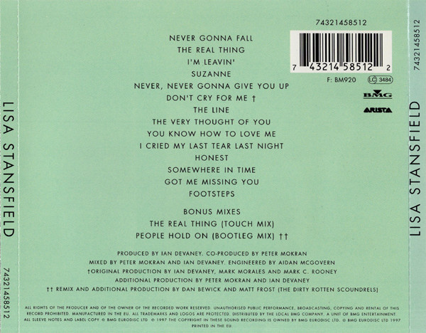 Lisa Stansfield - Lisa Stansfield | BMG (74321458512) - 2
