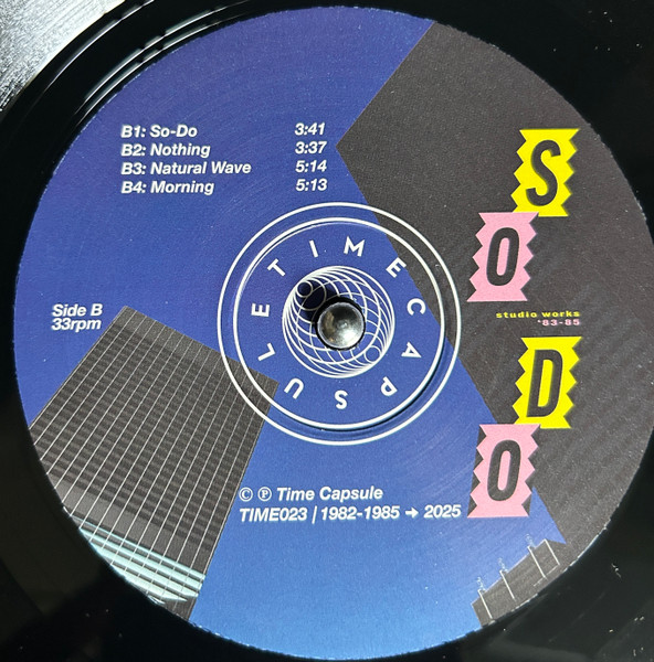 So-Do - Studio Works '83-85 | Time Capsule (TIME023) - 3 So-Do - Studio Works '83-85 | Time Capsule (TIME023) - 3