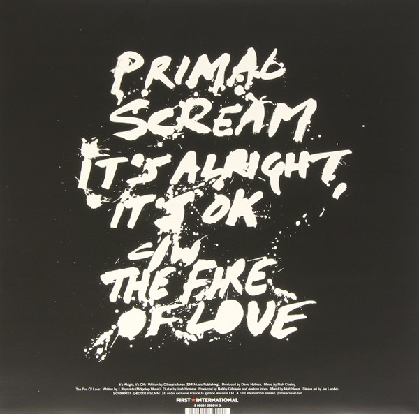 Primal Scream - It's Alright, It's OK | First International (SCRM002T) - 2