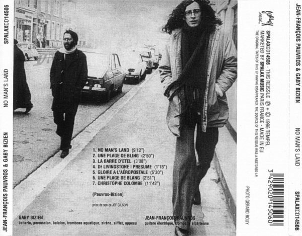 Jean-François Pauvros & Gaby Bizien - No Man's Land | Spalax Music (SPALAXCD14506) - 2 Jean-François Pauvros & Gaby Bizien - No Man's Land | Spalax Music (SPALAXCD14506) - 2