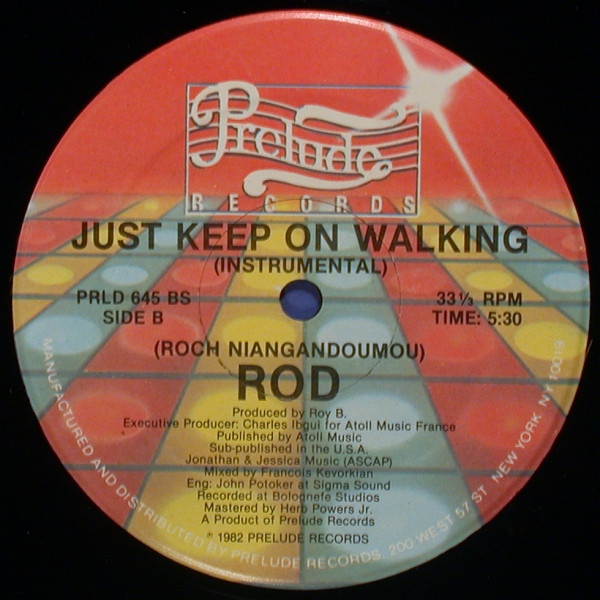 Rod - Just Keep On Walking | Prelude Records (PRLD 645) - 2 Rod - Just Keep On Walking | Prelude Records (PRLD 645) - 2