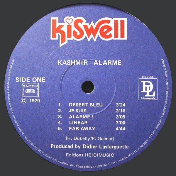 Kashmir - Alarme ! | Kiswell (82501) - 2