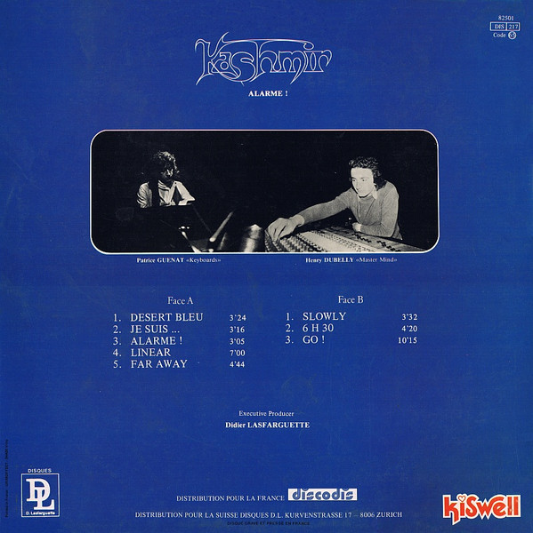 Kashmir - Alarme ! | Kiswell (82501)