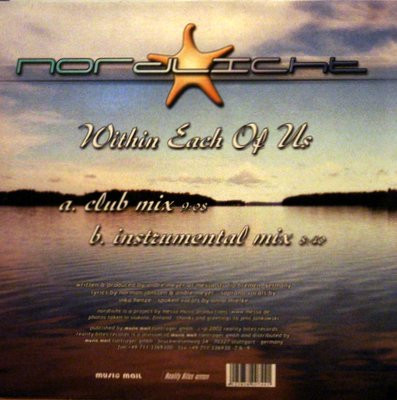 Nordlicht - Within Each Of Us | Reality Bites Records (rb 022) - 2