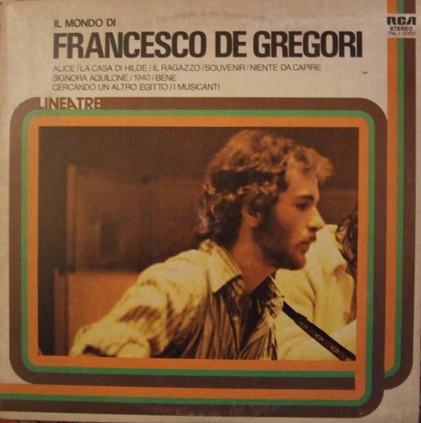 Francesco De Gregori - Il Mondo Di Francesco De Gregori | RCA (TNL1 3007) - main Francesco De Gregori - Il Mondo Di Francesco De Gregori | RCA (TNL1 3007) - main