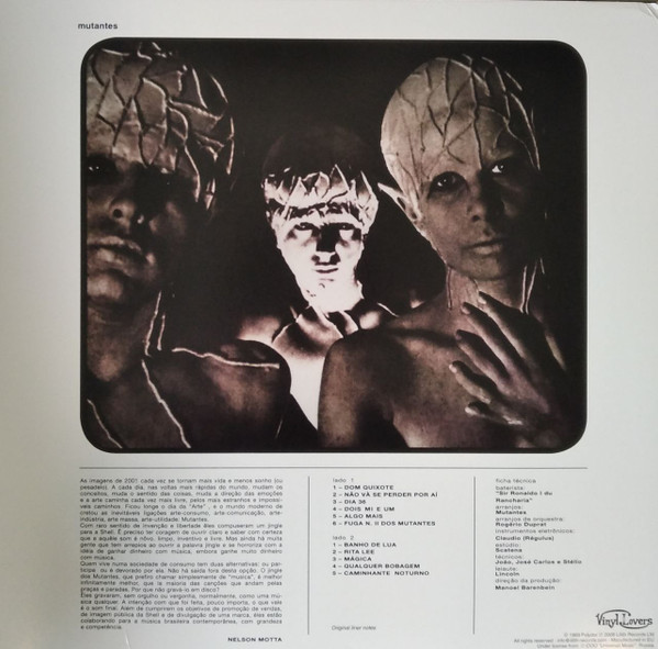 Os Mutantes - Mutantes | Vinyl Lovers (VL990212) - 2 Os Mutantes - Mutantes | Vinyl Lovers (VL990212) - 2