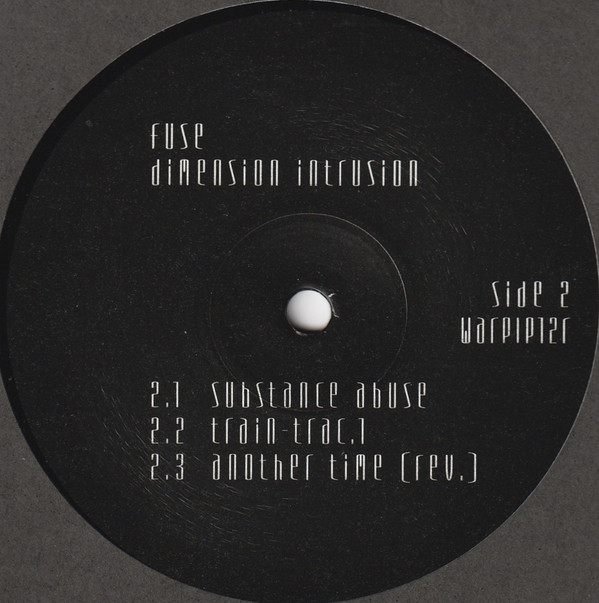 F.U.S.E. - Dimension Intrusion | Warp Records (WARPLP12R) - 3