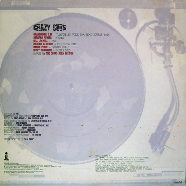 D.St. - Crazy Cuts (12") [Vinyl] | Island Records (0-96972) - 2