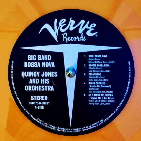 Quincy Jones - Big Band Bossa Nova | Verve Records (0600753458921) - 2