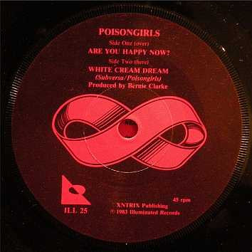 Poison Girls - Are You Happy Now ... | Illuminated Records (ILL 25) - 4