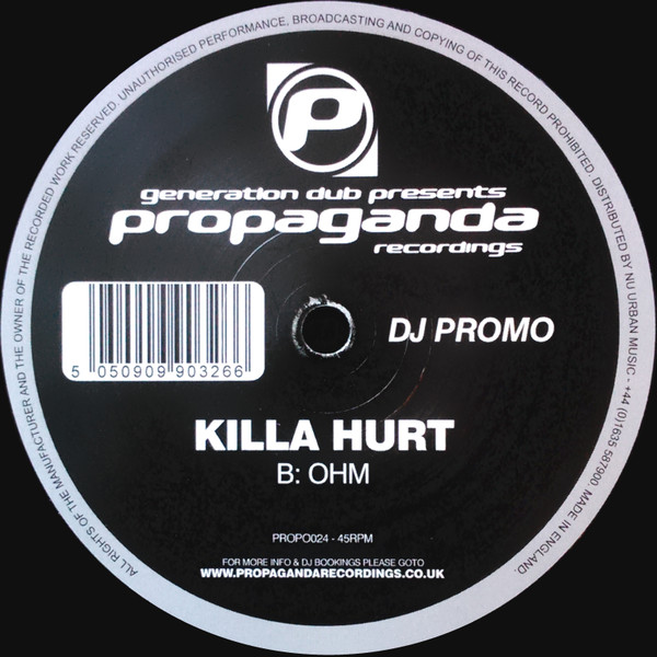 Charlie Jones ft. Killa Hurt - Love Games / Ohm | Propaganda Recordings (PROPO024) - 2