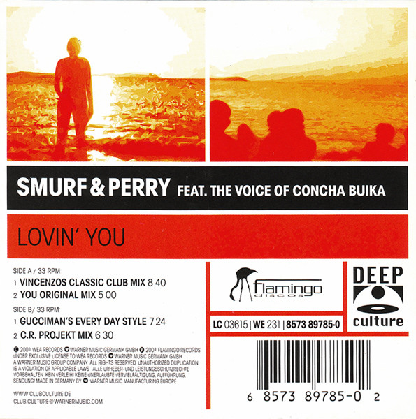 Smurf & Perry Feat. The Voice Of Concha Buika - Lovin' You | Deep Culture (8573 89785-0)