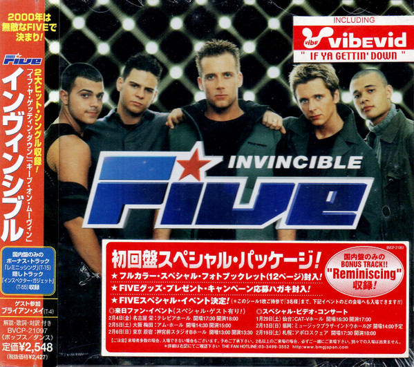 Five - Invincible | BMG (BVCP-21097) - 2 Five - Invincible | BMG (BVCP-21097) - 2