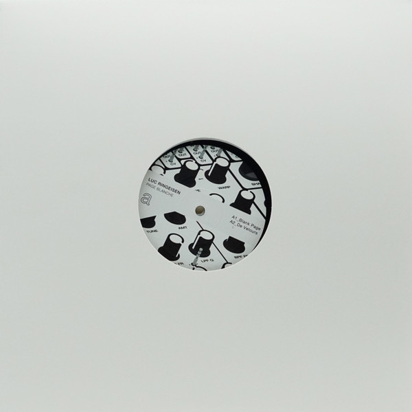 Luc Ringeisen - Page Blanche | Vinylclub (VCLUB026) - main