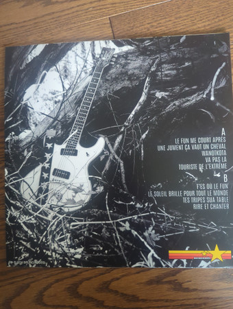 Bruno Rodéo - Le fun me court après (Vinyle rouge trasnslucide) [Vinyl] | Not on label (none) - 2