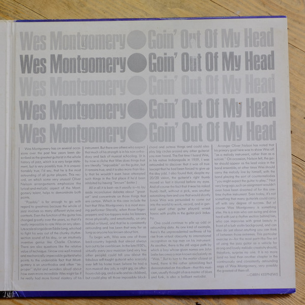 Wes Montgomery - Goin' Out Of My Head | Verve Records (V6-8642) - 3 Wes Montgomery - Goin' Out Of My Head | Verve Records (V6-8642) - 3