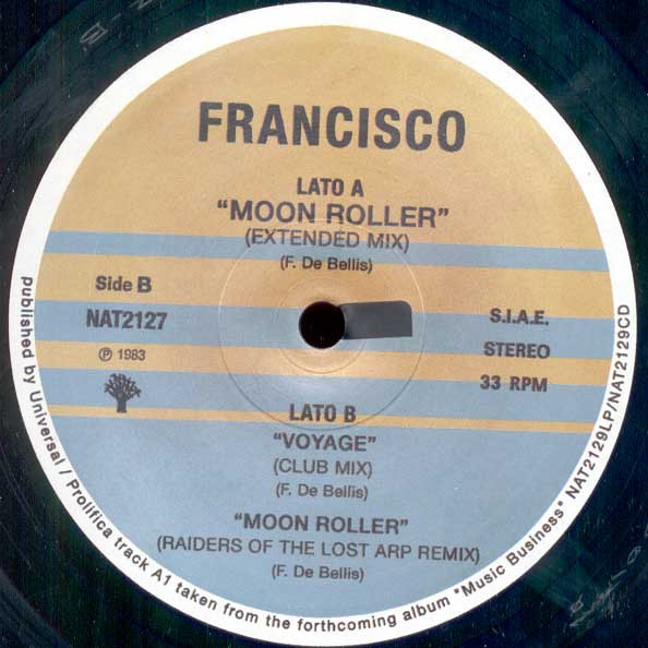 Francisco - Moon Roller | Nature Records (NAT2127) - main Francisco - Moon Roller | Nature Records (NAT2127) - main