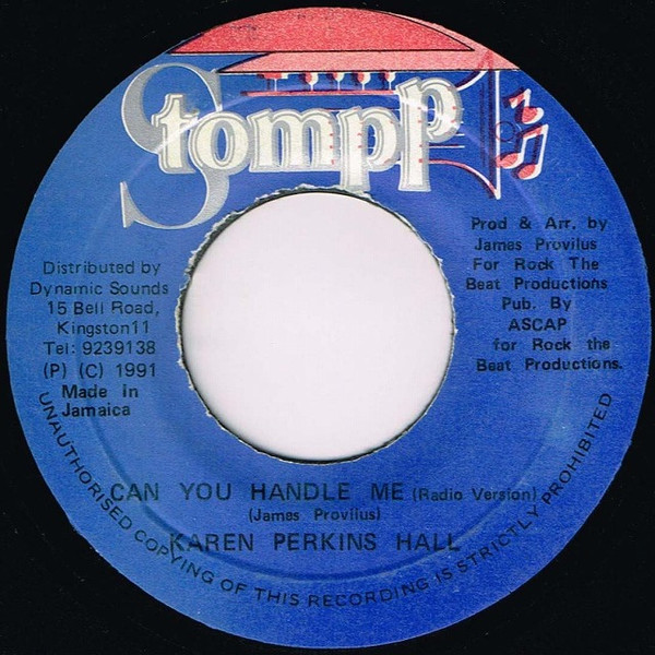 Karen Perkins-Hall - Can You Handle Me | Stompp (none)