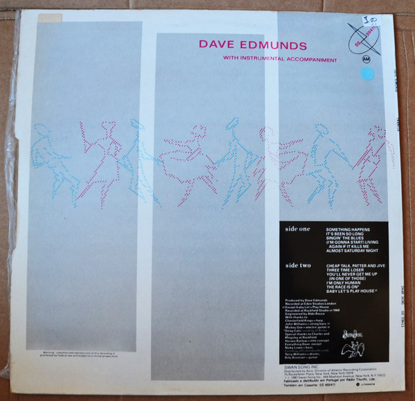 Dave Edmunds - Twangin... | Swan Song (SS 59411) - 2