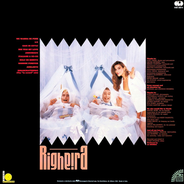 Righeira - Bambini Forever | CGD (CGD 20514) - 2 Righeira - Bambini Forever | CGD (CGD 20514) - 2