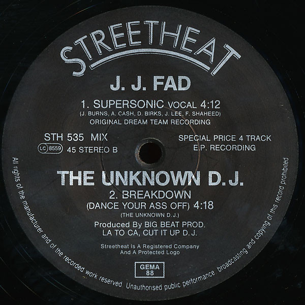 J.J. Fad - Supersonic (Remix) | Streetheat (STH 535 MIX) - 4 J.J. Fad - Supersonic (Remix) | Streetheat (STH 535 MIX) - 4