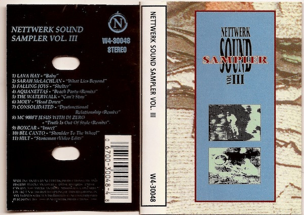 Various - Nettwerk Sound Sampler Vol. III [Cassette] | Nettwerk (W4-30048) - 2