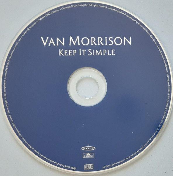 Van Morrison - Keep It Simple | Polydor (1763078) - 3