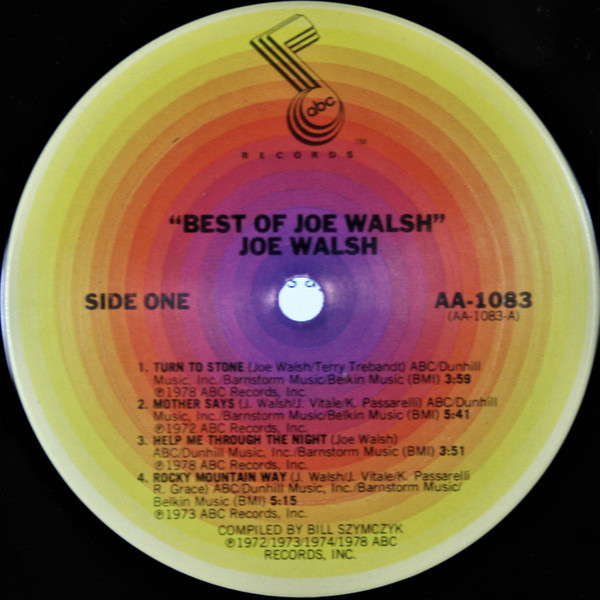 Joe Walsh - The Best Of Joe Walsh | ABC Records (AA-1083) - 4 Joe Walsh - The Best Of Joe Walsh | ABC Records (AA-1083) - 4