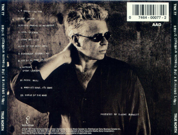 Bruce Cockburn - Nothing But A Burning Light | True North (TNK 77) - 3 Bruce Cockburn - Nothing But A Burning Light | True North (TNK 77) - 3