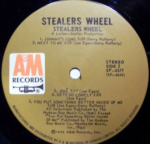 Stealers Wheel - Stealers Wheel [Vinyl] | A&M Records (SP-4377) - 4