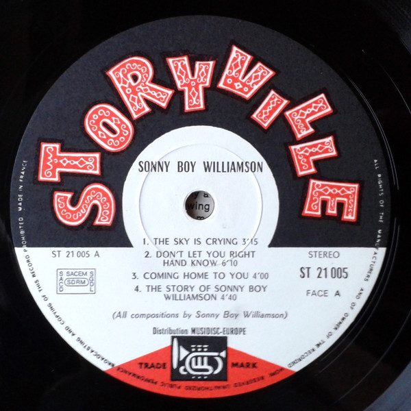 Sonny Boy Williamson - Portraits In Blues | Storyville (ST 21005) - 3