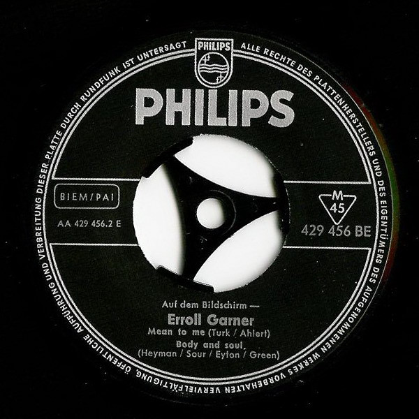 Erroll Garner - Auf Dem Bildschirm - Erroll Garner | Philips (429 456 BE) - 4