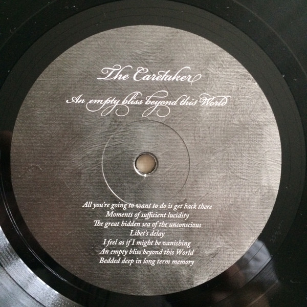 The Caretaker - An Empty Bliss Beyond This World | History Always Favours The Winners (HAFTW008-LP) - 3 The Caretaker - An Empty Bliss Beyond This World | History Always Favours The Winners (HAFTW008-LP) - 3
